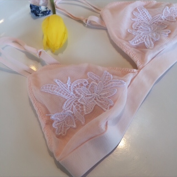 lace bralette no padding